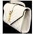 Saint Laurent Borsa a Spalla con Catena Monogram Bianco - vista 2