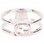 Gucci Anello Interlocking GG in argento Misura