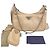 Prada Borsa a tracolla Multi Hobo in Re-Nylon Re-Edition Marrone