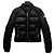 Moncler Clematis Juboto Lederjacke mit Daunenfüllung Mehrfarben