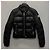 Moncler Clematis Juboto Lederjacke mit Daunenfüllung Mehrfarben - Ansicht 2