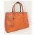 Prada Borsa a tracolla Papaya Saffiano Lux Tote Arancione - vista 3