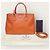 Prada Borsa a tracolla Papaya Saffiano Lux Tote Arancione - vista 7