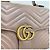 Gucci Borsa Matelassé Marmont con manico e tracolla Marrone - vista 3