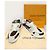 Louis Vuitton Sneaker LV Trainer in scamosciato marrone Pharrell - vista 8