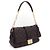 Dior Borsa a tracolla New Lock in agnello con catena argentata Marrone - vista 10
