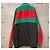 Gucci Giacca oversize in nylon a righe Nero - vista 2