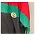 Gucci Giacca oversize in nylon a righe Nero - vista 4