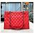 Chanel Grand Shopping Caviar Red Silver Series Rosso - vista 2