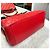 Chanel Grand Shopping Caviar Red Silver Series Rosso - vista 3