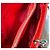 Chanel Grand Shopping Caviar Red Silver Series Rosso - vista 4