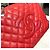 Chanel Grand Shopping Caviar Red Silver Series Rosso - vista 7