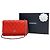 Chanel Borsa a tracolla mini Caviar WOC Silver Red Series Rosso