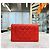 Chanel Borsa a tracolla mini Caviar WOC Silver Red Series Rosso - vista 2