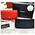 Chanel Borsa a tracolla mini Caviar WOC Silver Red Series Rosso - vista 8