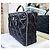 Chanel Borsa da viaggio in nylon GROSSGRAIN con finiture dorate Nero - vista 4