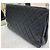 Chanel Caviar Timeless CC Logo Clutch Bag Black - view 5