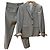 Thom Browne Wool Suit Set Gray