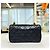 Chanel Mini borsa a tracolla con catena in matelassé di agnello nera con finiture dorate Nero - vista 2
