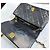 Chanel Mini borsa a tracolla con catena in matelassé di agnello nera con finiture dorate Nero - vista 6