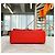 Chanel Borsa Mini Flap Classic in agnello Rosso/Argento Crossbody - vista 3