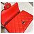 Chanel Borsa Mini Flap Classic in agnello Rosso/Argento Crossbody - vista 6