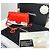 Chanel Borsa Mini Flap Classic in agnello Rosso/Argento Crossbody - vista 8
