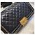 Chanel Borsa Boy in agnello con catena dorata Black Nero - vista 8