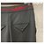 Valentino Pantaloni con logo decorato con perline da donna Nero Rosso - vista 4