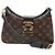 Louis Vuitton Borsa a tracolla Twiny in tela Monogram Reverse Marrone