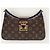 Louis Vuitton Borsa a tracolla Twiny in tela Monogram Reverse Marrone - vista 2