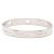 Maison Martin Margiela Bracciale con Logo Argento