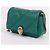 Bulgari Borsa a tracolla Nano Serpenti in tonalità oro Verde - vista 3