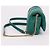 Bulgari Borsa a tracolla Nano Serpenti in tonalità oro Verde - vista 5