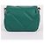 Bulgari Borsa a tracolla Nano Serpenti in tonalità oro Verde - vista 6
