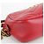 Gucci Piccola borsa a tracolla e crossbody in pelle matelassé rossa GG Marmont Rosso - vista 10
