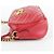 Gucci Piccola borsa a tracolla e crossbody in pelle matelassé rossa GG Marmont Rosso - vista 9