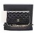 Chanel Black Lambskin WOC Small Crossbody Nero - vista 3
