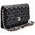 Chanel Black Lambskin WOC Small Crossbody Nero - vista 4