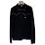 Céline Triope Polo-Shirt mit Samtkragen XL Mehrfarben
