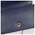 Salvatore Ferragamo Bolso de hombro y bandolera Genie Barra en piel Saffiano azul marino - vista 14