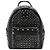 MCM Mini zaino Stark Stud in Visetos nero
