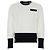 Thom Browne Drei-Streifen-Strick mit Tasche Silber