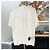 Dior Camiseta de jersey de algodão e seda ecru Branco - vista 3