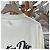 Dior Camiseta de jersey de algodão e seda ecru Branco - vista 6