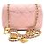 Chanel Mini borsa flap con charm a cuore in agnello Rosso - vista 3