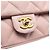 Chanel Mini borsa flap con charm a cuore in agnello Rosso - vista 8
