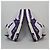 Louis Vuitton Sneakers Trainer Monogram LV Viola Porpora - vista 5