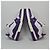 Louis Vuitton Sneakers Trainer Monogram LV Viola Porpora - vista 6