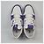 Louis Vuitton Sneakers Trainer Monogram LV Viola Porpora - vista 7